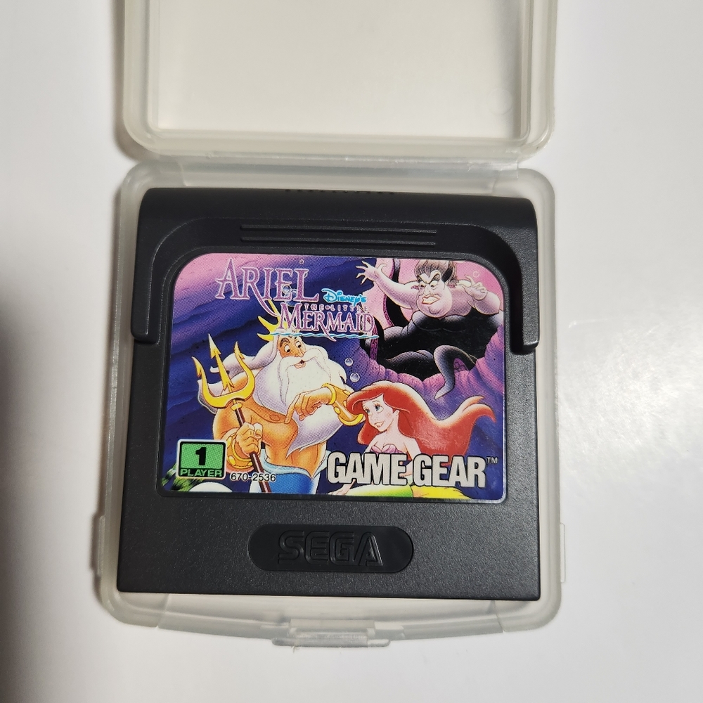 Little Mermaid Game Gear Sega